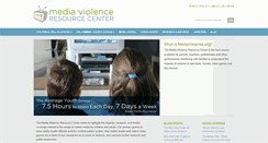 Desktop Screenshot of mediaviolence.org